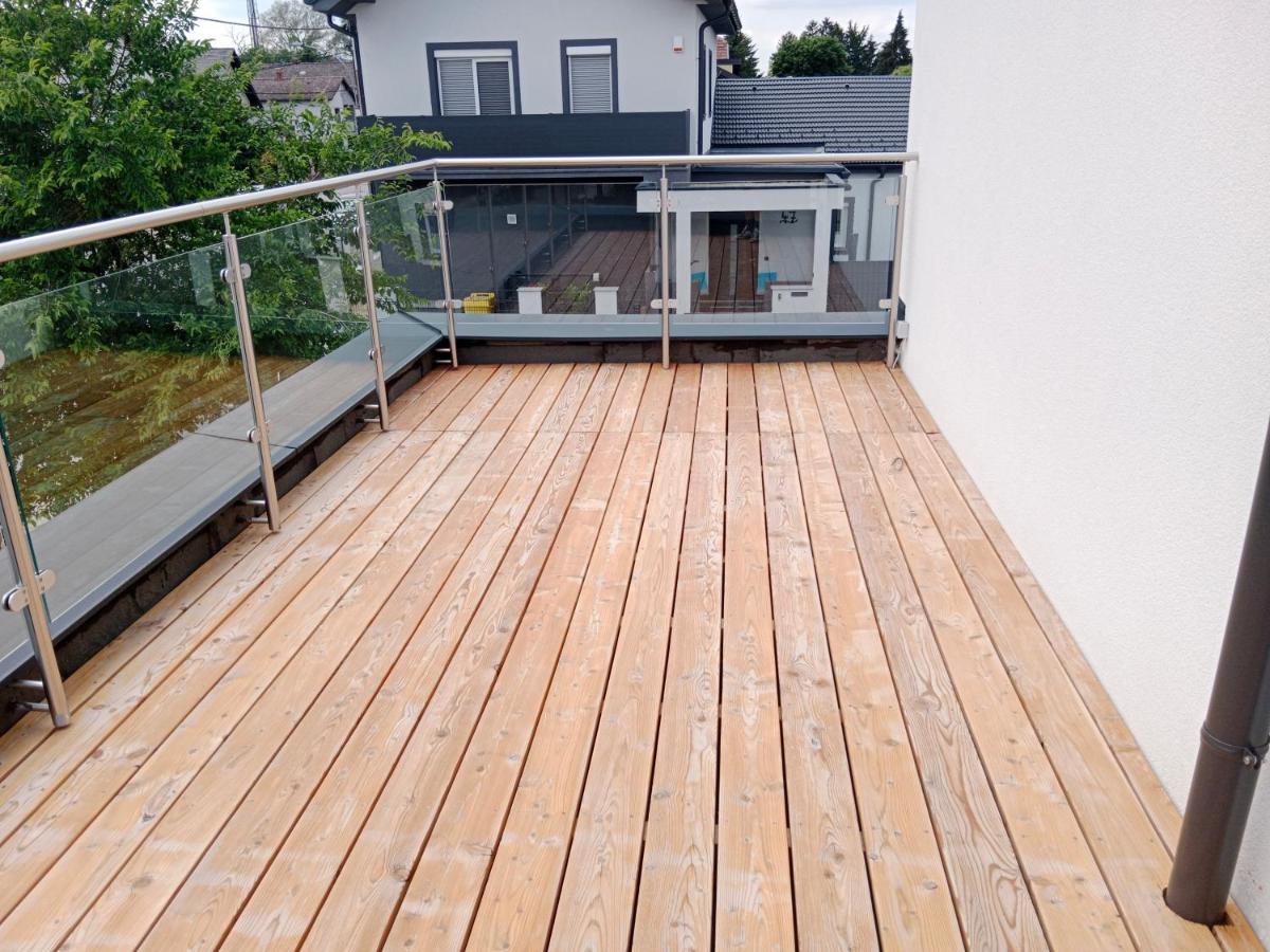 Haus Mit Garten Bei Wien Langenzersdorf Bagian luar foto